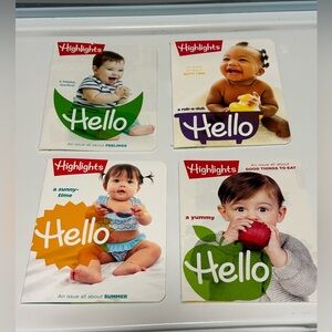 Highlights Hello Baby “Magazines” / Set of 4